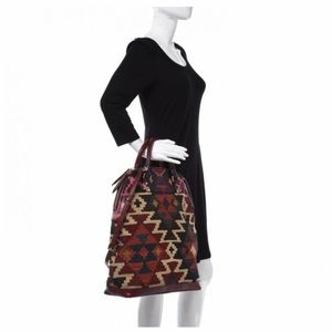 Burberry one of a kind carpet bag